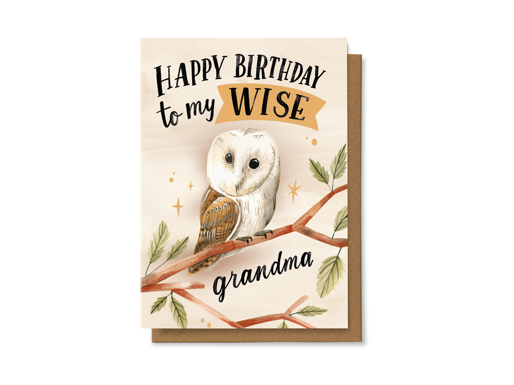 Levně Happy birthday to my wise grandma