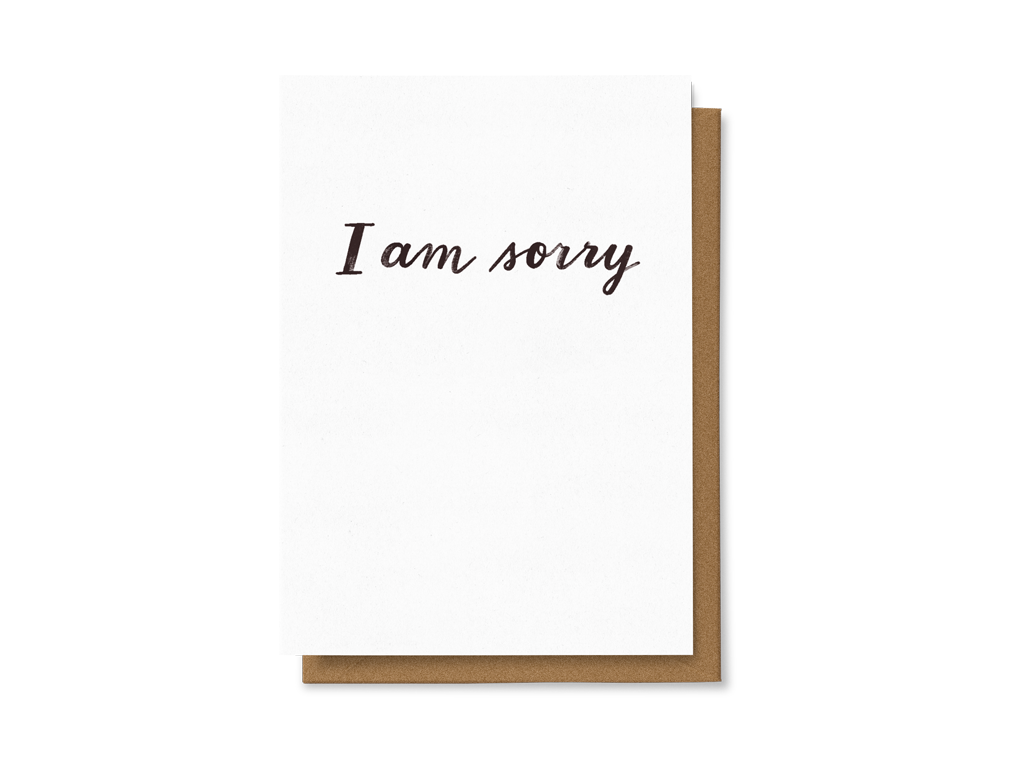 Levně I am sorry