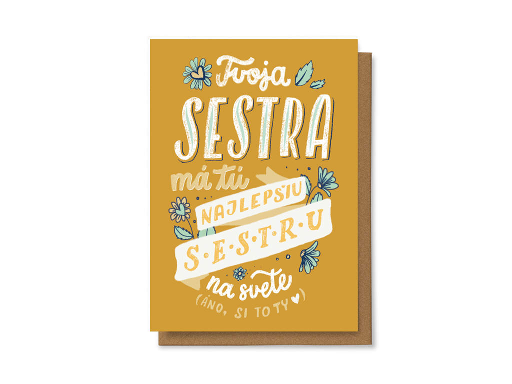 Levně Tvoja sestra má tu najlepšiu sestru