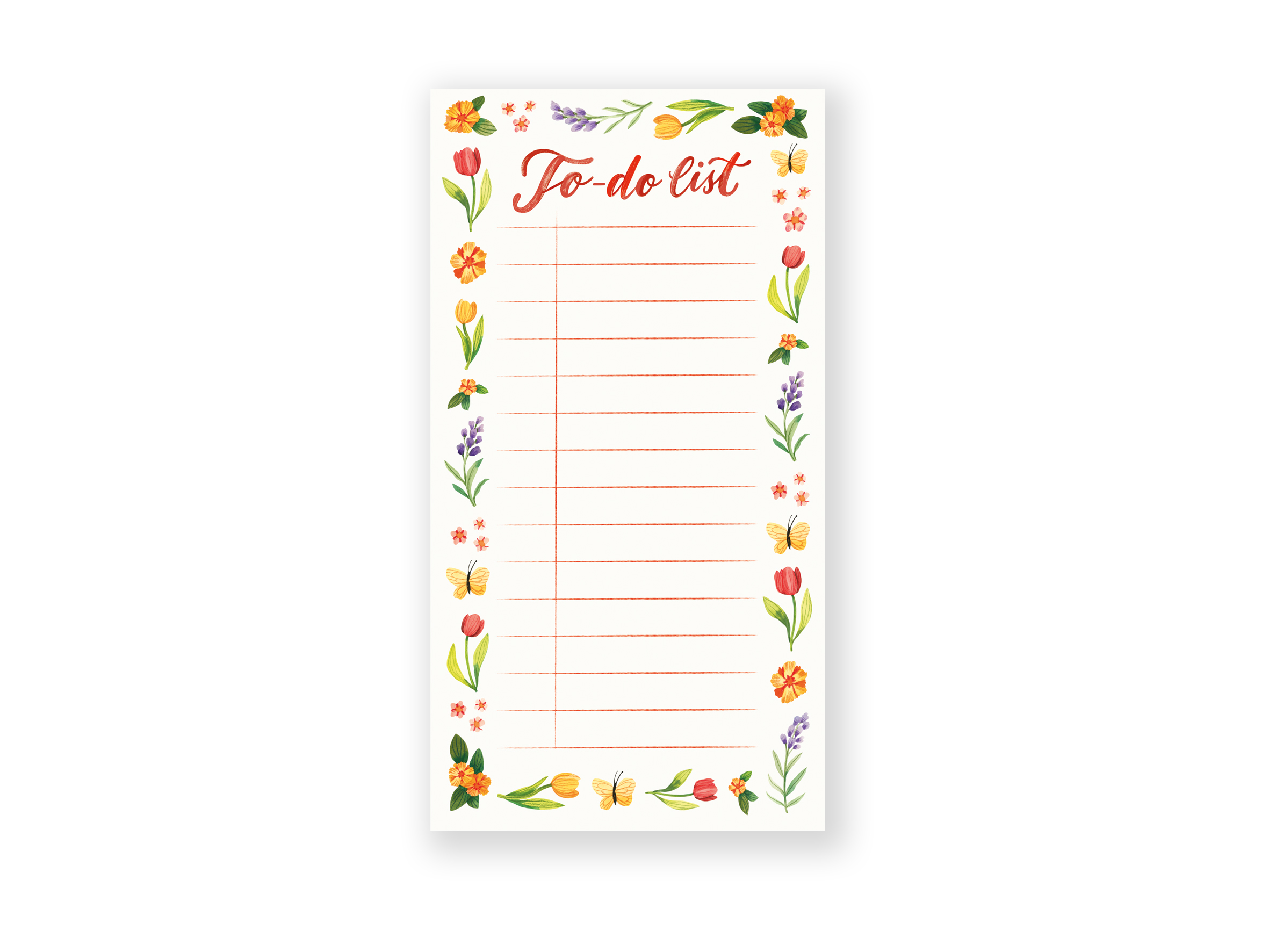 Levně TO DO list - Kytičky