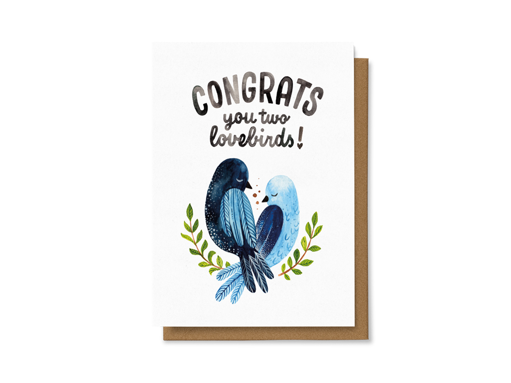 Levně Congrats you two lovebirds!