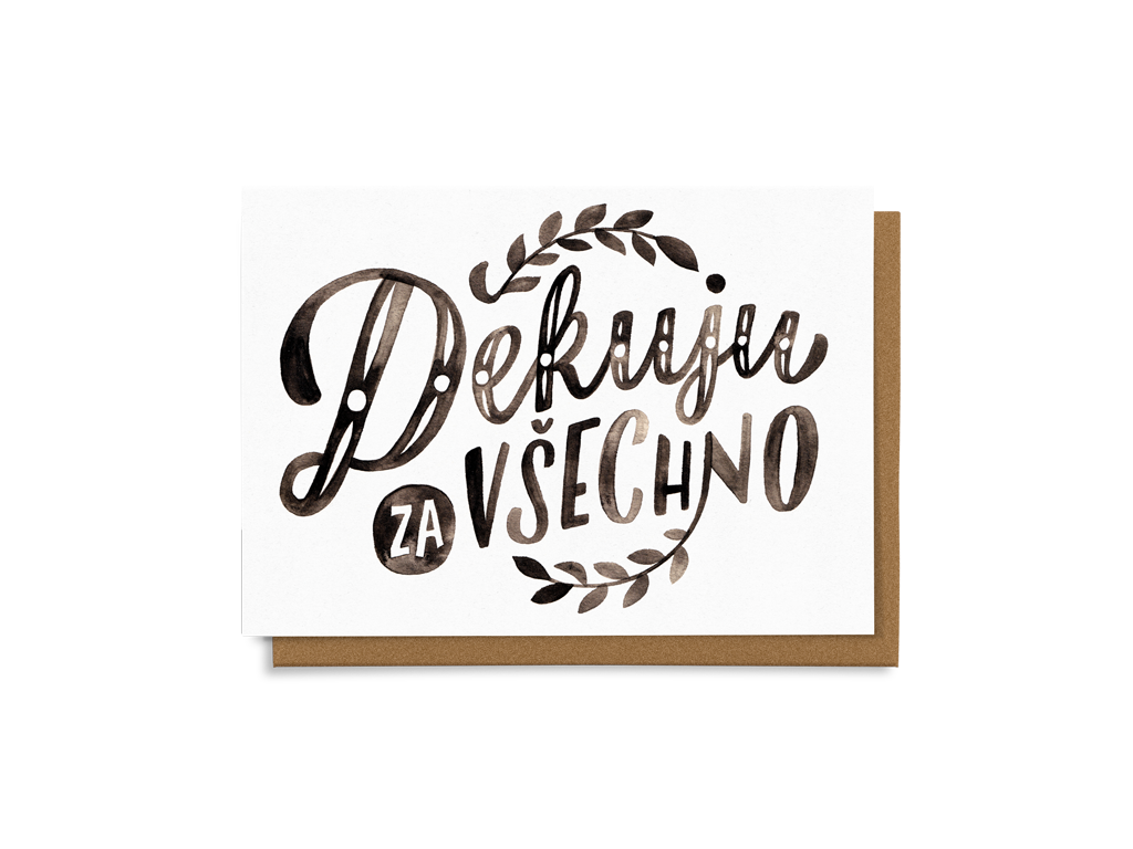Děkuju za všechno