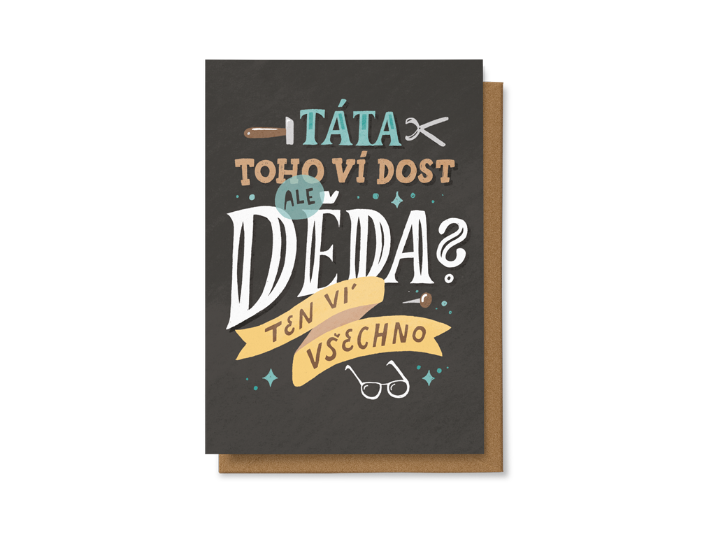 Levně Táta toho ví dost - ale děda? Ten ví všechno