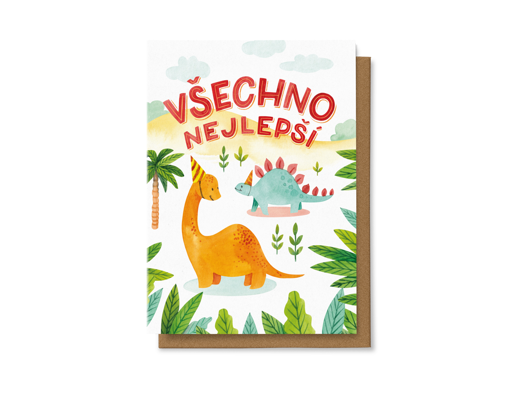Levně Všechno nejlepší - dinosauři