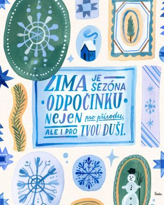 Opakování je matka moudrosti. 🧠 Zima je o odpočinku. A odpočinek není odměna, ale nutnost. Dopřejte restart své hlavě i...