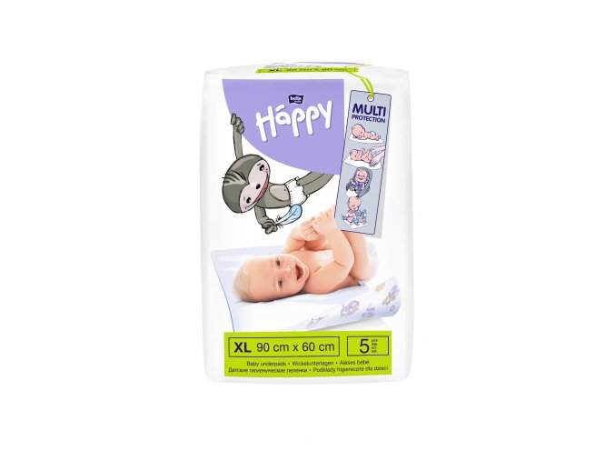 Happy Baby dětské podložky 60x90 cm 5 ks