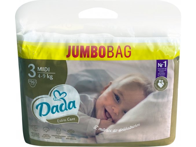 Dada Extra care bag vel. 3 96 ks (4 9 kg) (1)