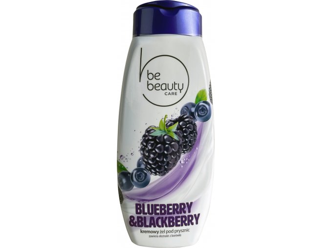 Be Beauty care krémový sprchový gel borůvka a ostružina (400 ml)