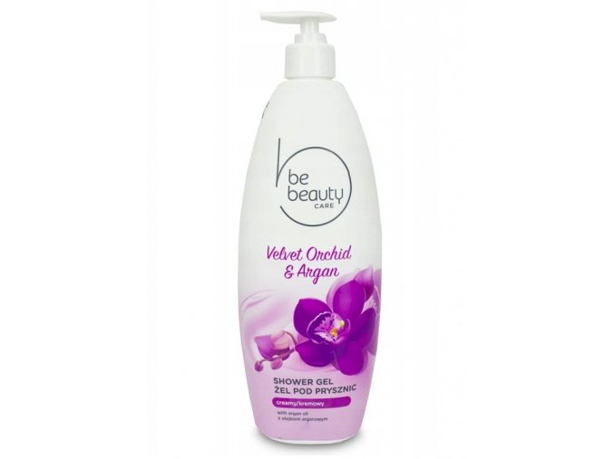 Be Beauty care krémový sprchový gel Velvet orchid & Argan (750 ml)