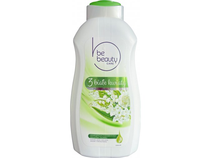 Be Beauty care krémová pěna do koupele 3 druhy bílých květů (1,3 l)