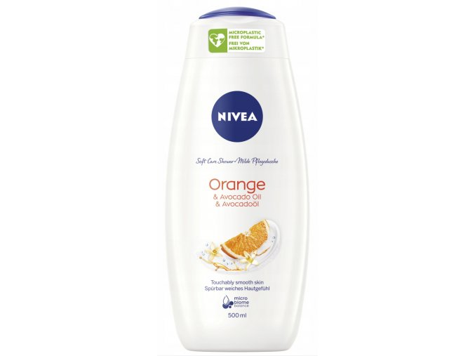 Nivea Orange & Avocado Oil sprchový gel 500 ml