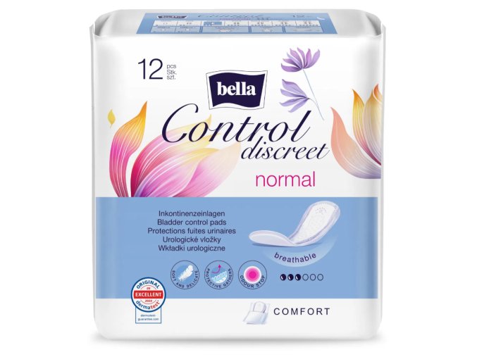 Bella urologické vložky Control Discreet Normal 12 ks