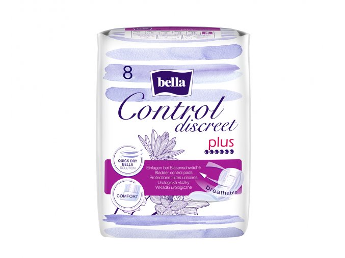 Bella urologické vložky Control Discreet Plus 8 ks