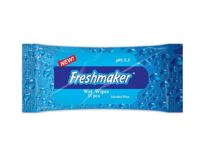 Freshmaker vlhčené ubrousky Oceán 15 ks