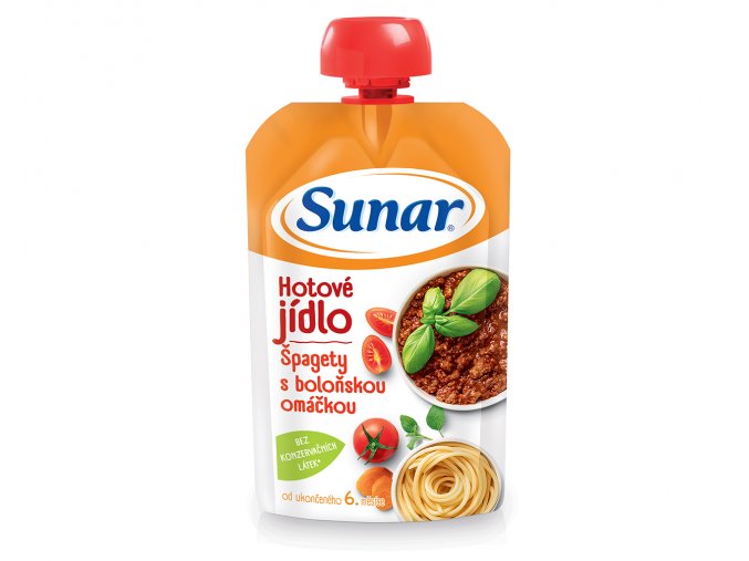 Sunar Špagety s boloňskou omáčkou (120 g)