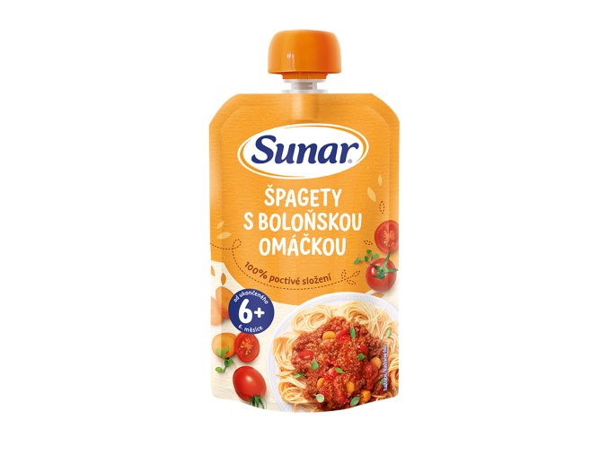 Sunar Špagety s boloňskou omáčkou (120 g)