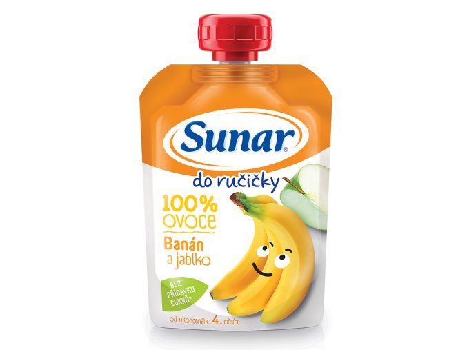 Sunar Do ručičky banán, jablko (100 g)