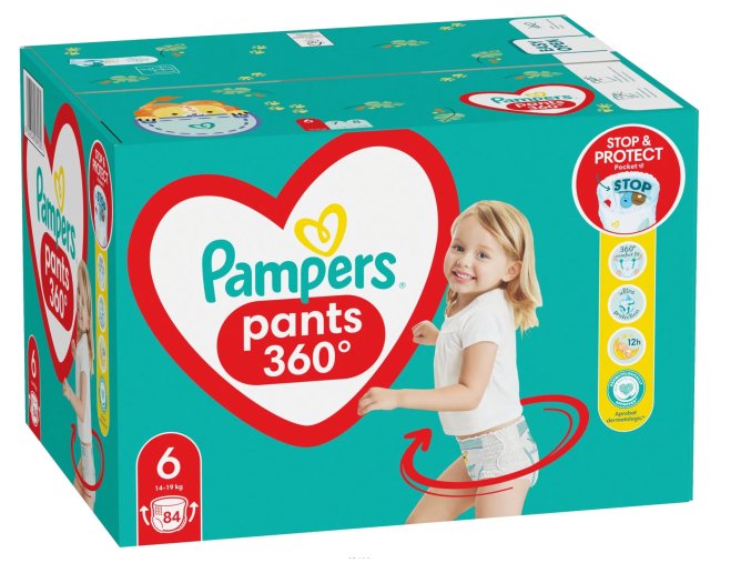 Pampers Pants vel. 6 84 ks (14 19 kg) (2)