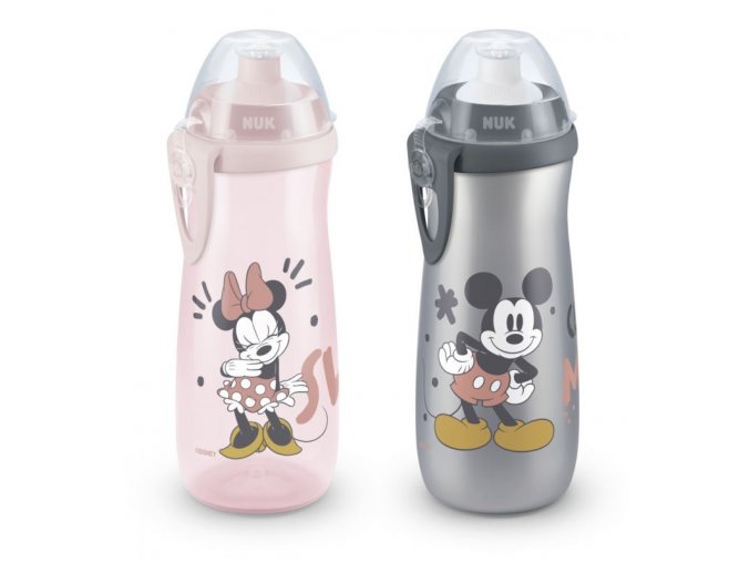 NUK FC Láhev Sports Cup, Disney Mickey 450 ml, SI push pull pítko