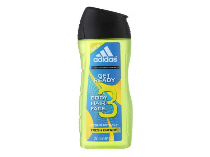 Adidas pánský sprchový gel Get ready (250 ml)