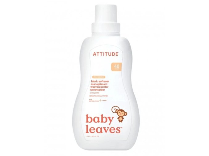 Aviváž pro děti ATTITUDE s vůní hruškové šťávy 1000 ml (40 pracích dávek)