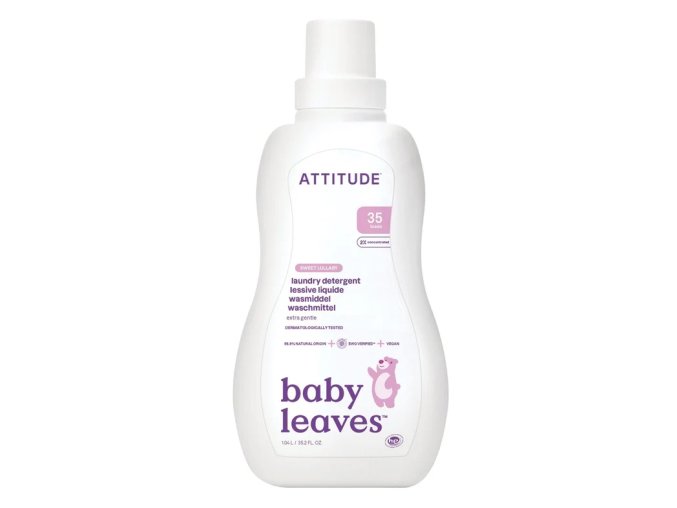 Prací gel pro děti ATTITUDE s vůní Sweet Lullaby 1050 ml (35 pracích dávek) (1)