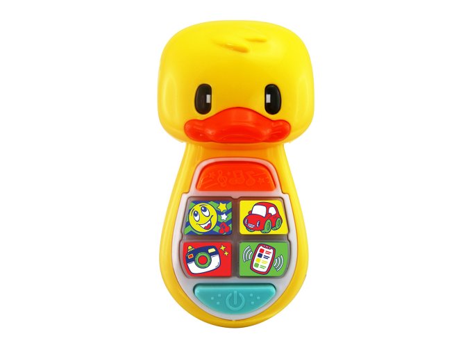 Telefon pro nejmenší se zvukem a světlem kačena (1)