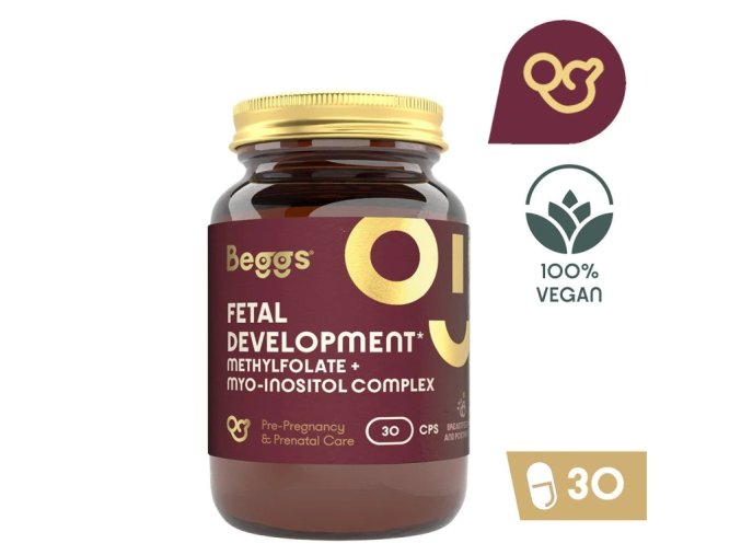 Beggs Methylfolate + myo inositol Complex (30 kapslí) (2)