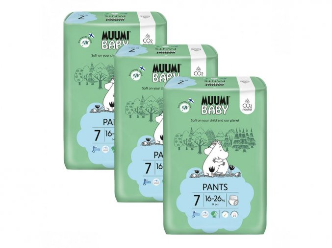 Muumi Baby EKO Pants vel. 7 102 ks (16 26 kg) (1)