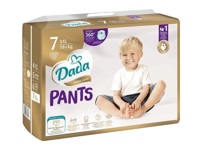 Dada Pantsy Extra care vel. 7 34 ks (18+ kg) (1)