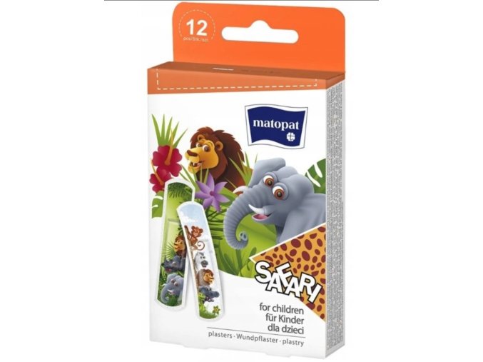 Náplast SAFARI 12 ks (matopat) (1)