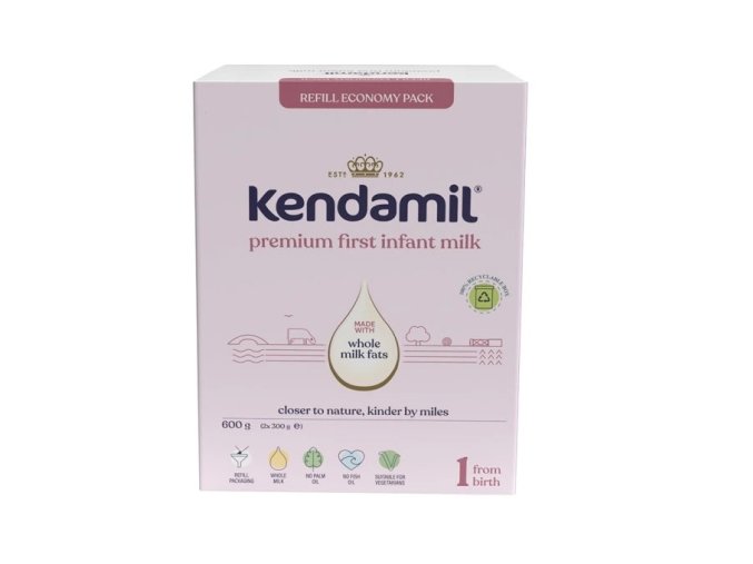 Kendamil Premium box kojenecké mléko 1 DHA+ (600 g) (1)