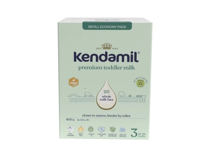Kendamil Premium box batolecí mléko 3 HMO+ (600 g) (1)