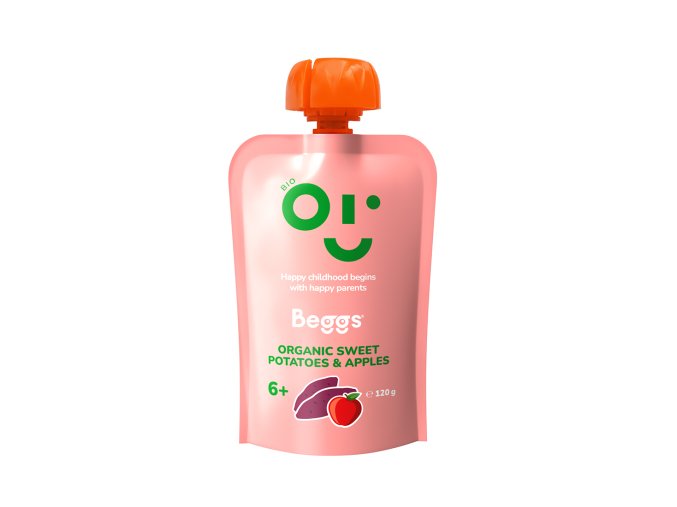 Beggs BIO Batáty a jablka 120 g