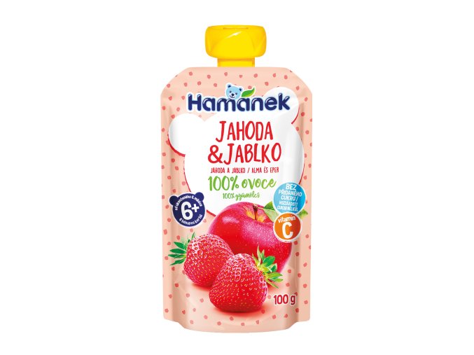 Hamánek Jahoda a jablko 100 g