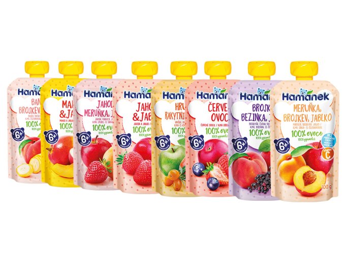 Hamánek Ovocný mix kapsiček (6+) 8 x 100 g