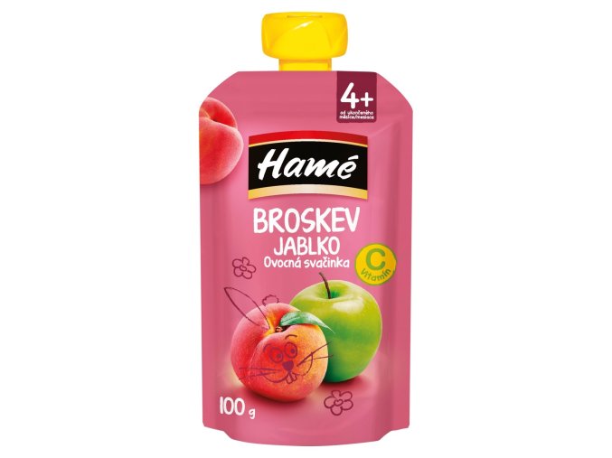 Hamé Broskev, jablko 100 g