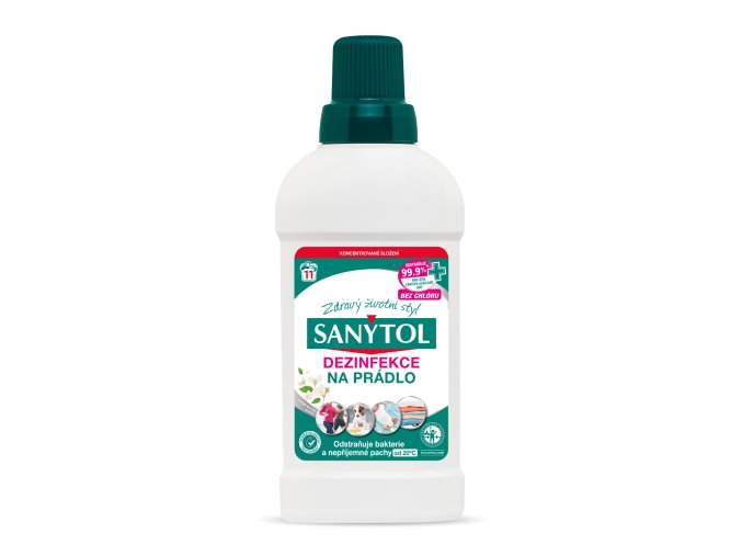 Sanytol dezinfekce na prádlo s vůní bílých květů (11 PD) 500 ml