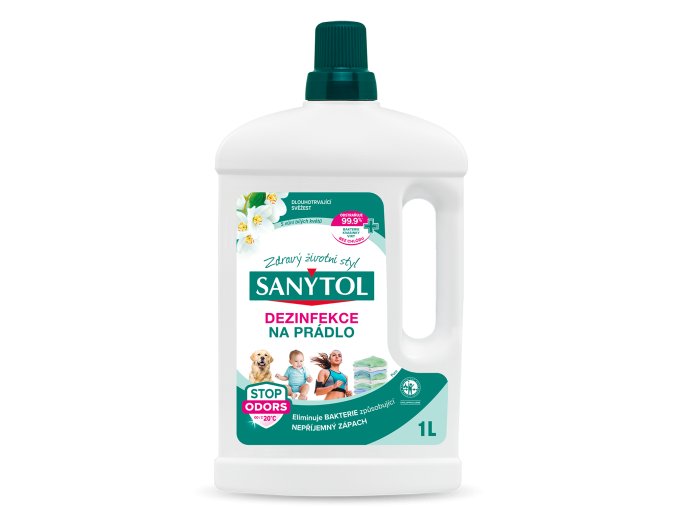 Sanytol dezinfekce na prádlo s vůní bílých květů 1 l