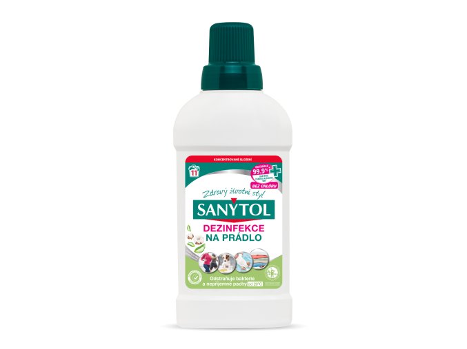 Sanytol dezinfekce na prádlo s vůní aloe vera a květů bavlny (11 PD) 500 ml