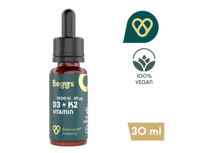 Beggs Vitamin D3 + K2 (30 ml) (1)