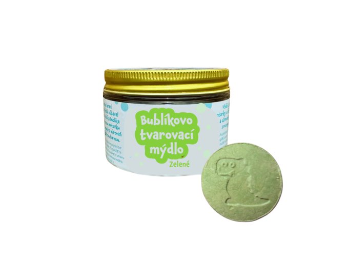 Bublíkovo tvarovací mýdlo zelené (100 g) (1)