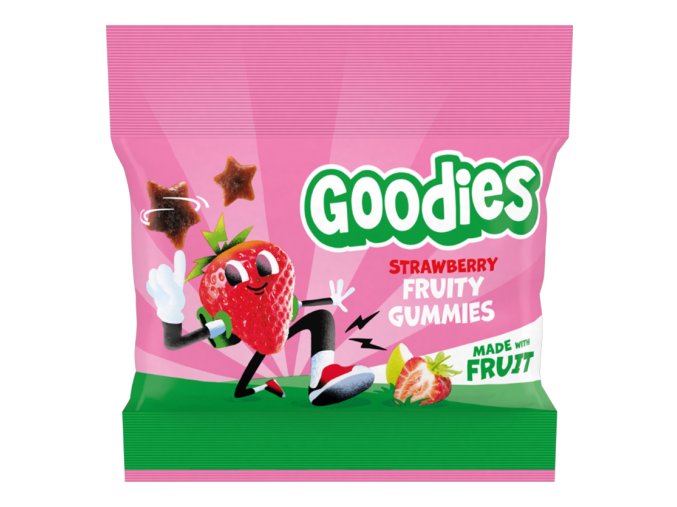 Jahodoví gumídci (Goodies) 17 g