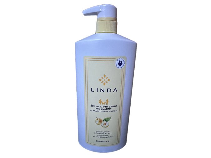 Linda Micelární sprchový gel Mirabelka (1 000 ml)