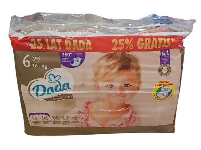 Dada Extra care bag vel. 6 94 ks (16+ kg)