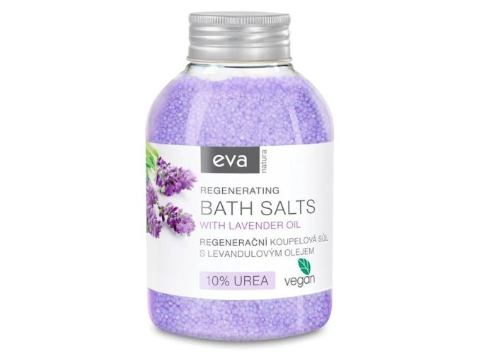 Regenerační koupelová sůl s levandulovým olejem (Eva Natura) 600 g