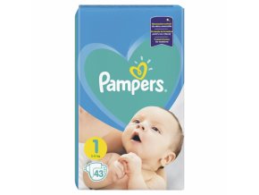 Pampers New Baby 1 newborn 43 ks