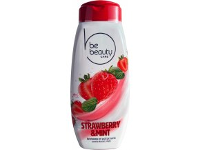 Be Beauty care krémový sprchový gel jahoda a máta (400 ml)