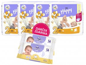 Bella Happy 2 mini BigPack (3 6 kg) 312 ks (4x78 ks) SK