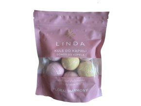 Linda Šumivé koule do koupele Floral Harmony 6 ks